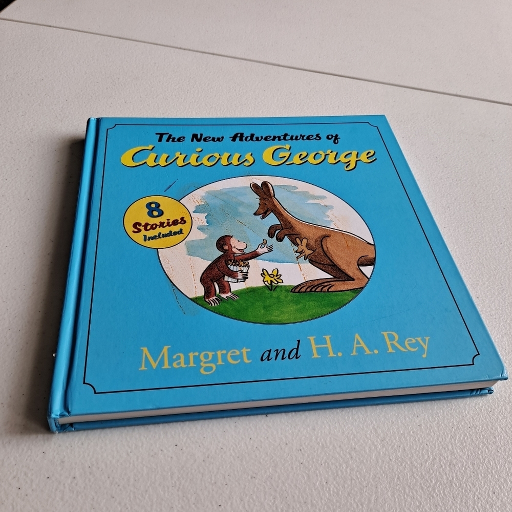 The new adventures of Curious George book